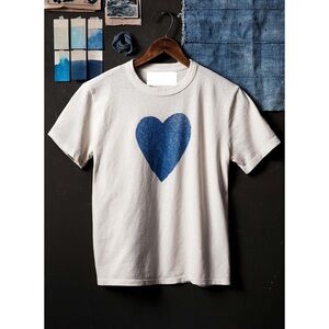 The  Heart Tee In Blue